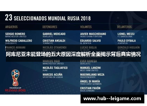 阿库尼亚未能登场的五大原因深度解析全面揭示背后真实情况